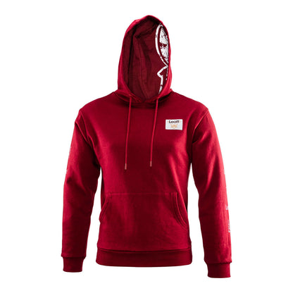 Leatt Core Hoodie - Ruby