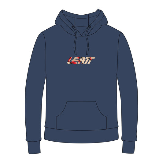 Leatt Core Hoodie - Denim Blue