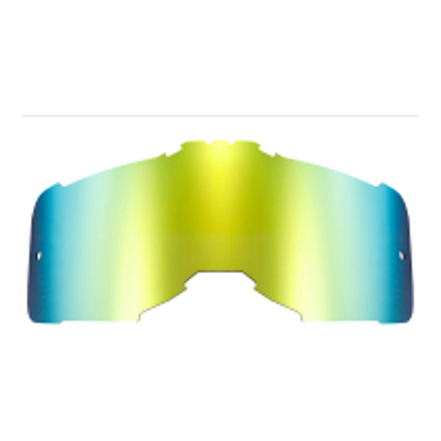 LS2 Aura Goggle - Yellow with Iridium Lens