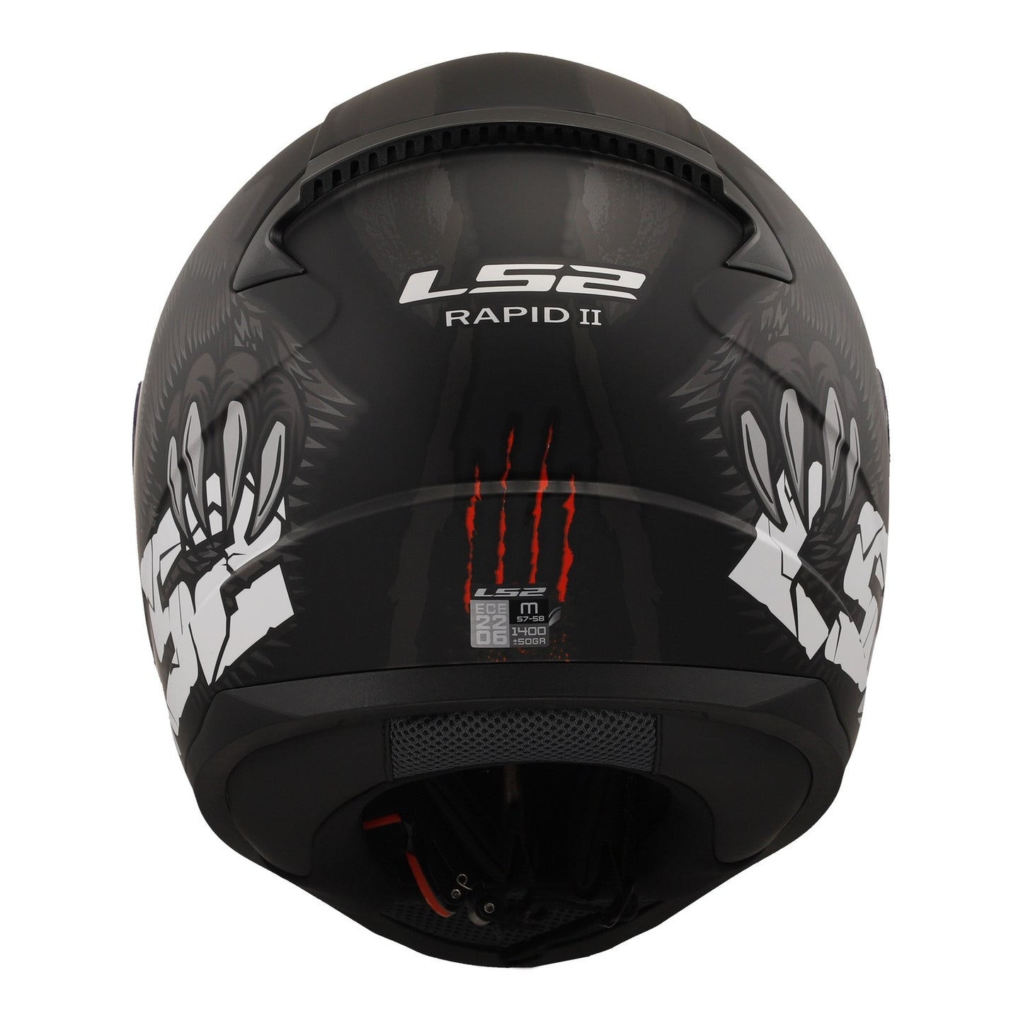 LS2 FF353 Rapid II Claw Helmets - Black 06