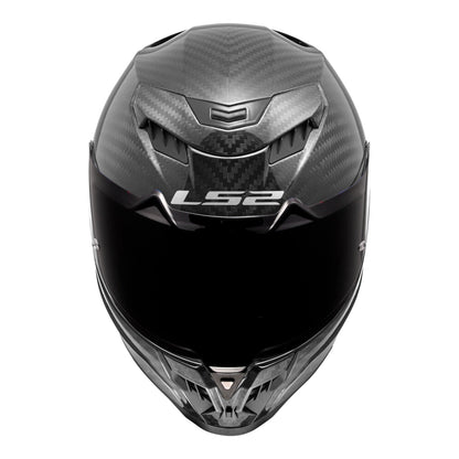 LS2 FF807 Dragon Helmet - Matte Carbon 06