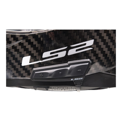LS2 FF808 Stream II Shadow Helmet - Matte Titanium / Grey 06