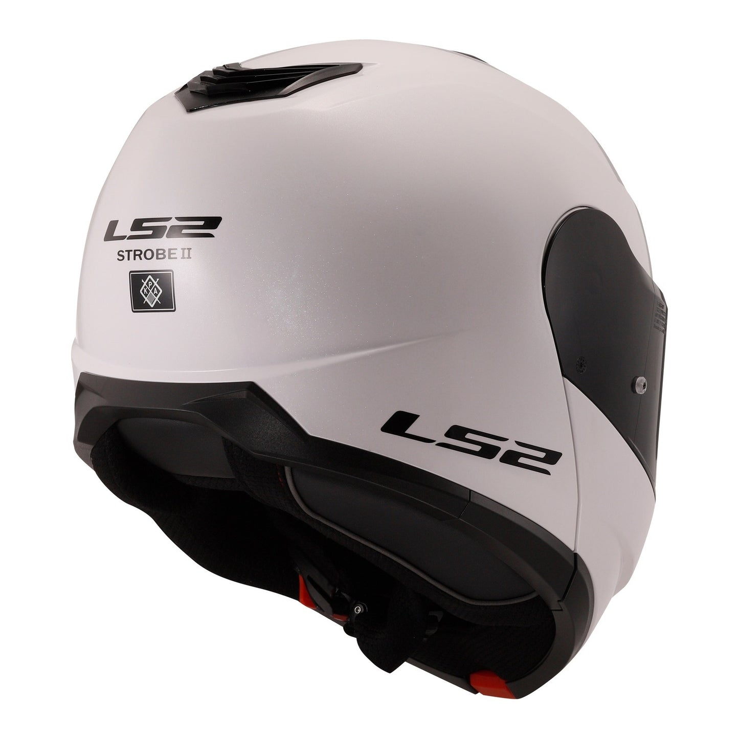 LS2 FF908 Strobe II Helmet - White 06