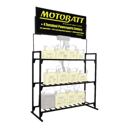 Motobatt 12-Station Maintainer Rack Only
