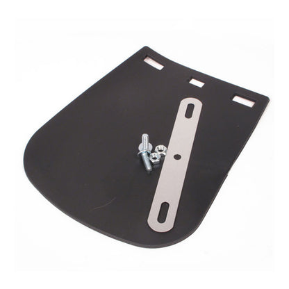 WHITES MUDFLAP BLK PVC LGE MOTORCYCLE