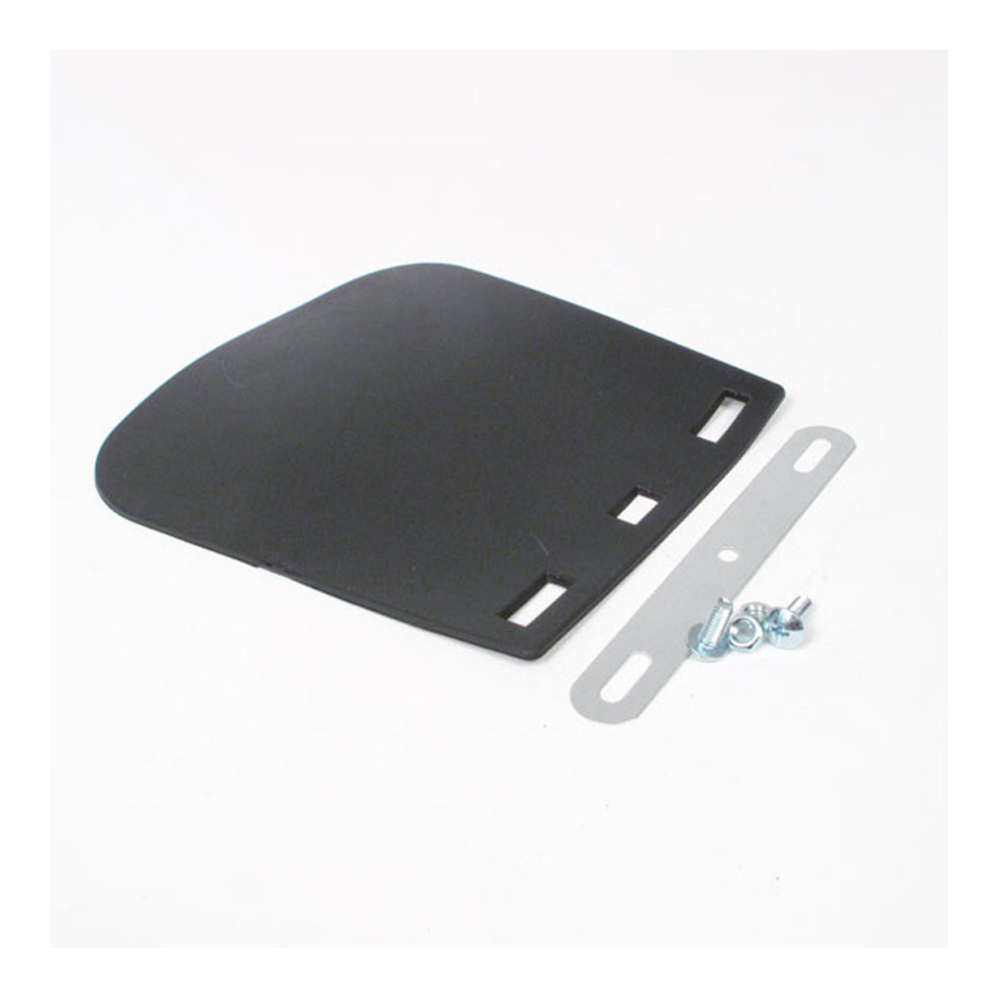 WHITES MUDFLAP BLK PVC LGE MOTORCYCLE