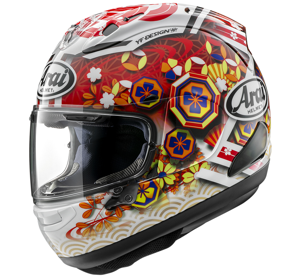Arai RX-7V Evo Nakagami GP3 Full Face Helmet - Multi