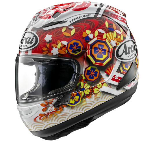 Arai RX-7V Evo Nakagami GP3 Full Face Helmet - Multi