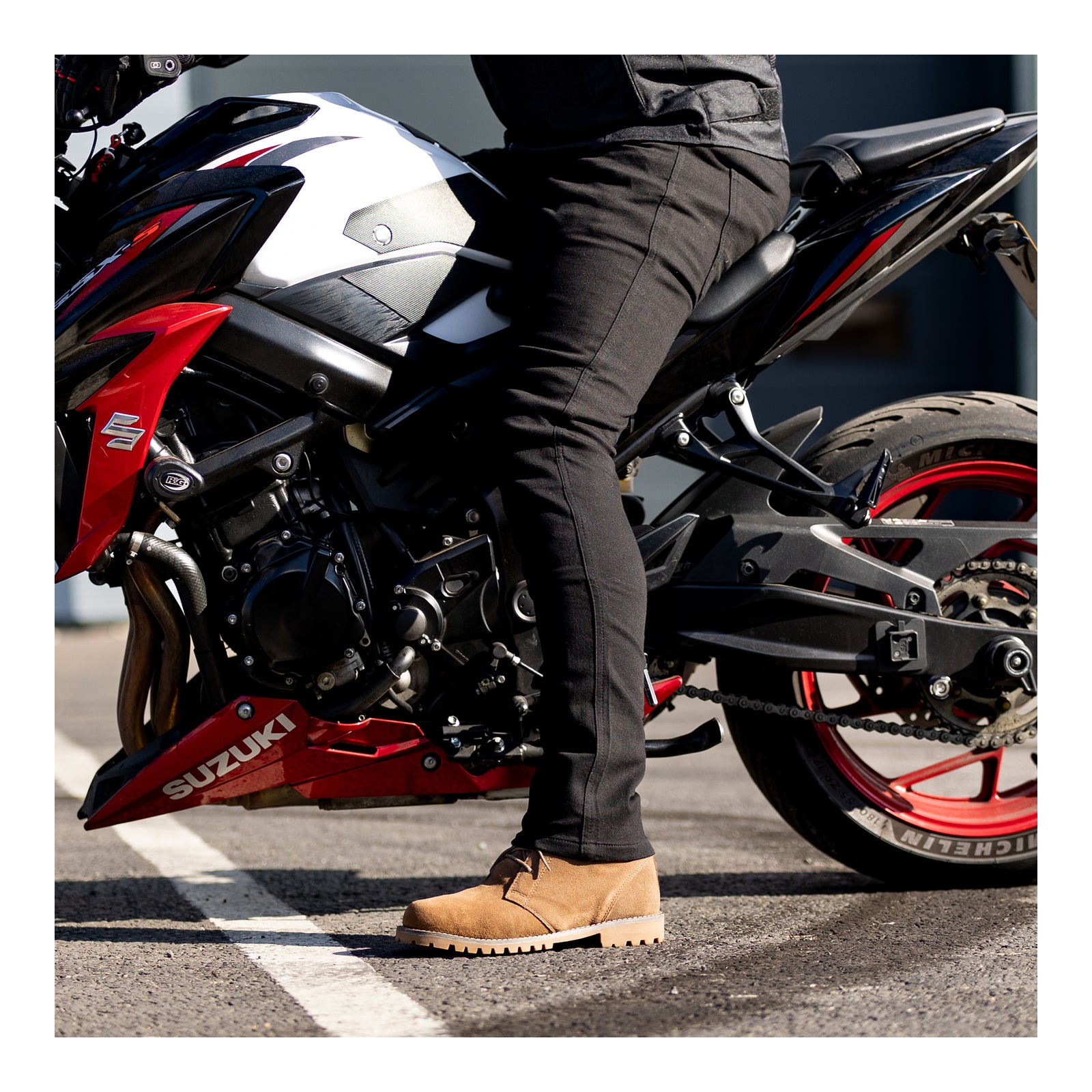 Oxford Super Stretch Men's Jeans - Black (Regular)