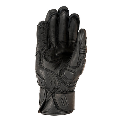 Oxford Cypher 1.0 Leather Men's Glove (Short) - Stealth Black