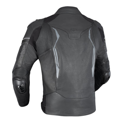 Oxford Nexus 1.0 Leather MS Jacket - Stealth Black