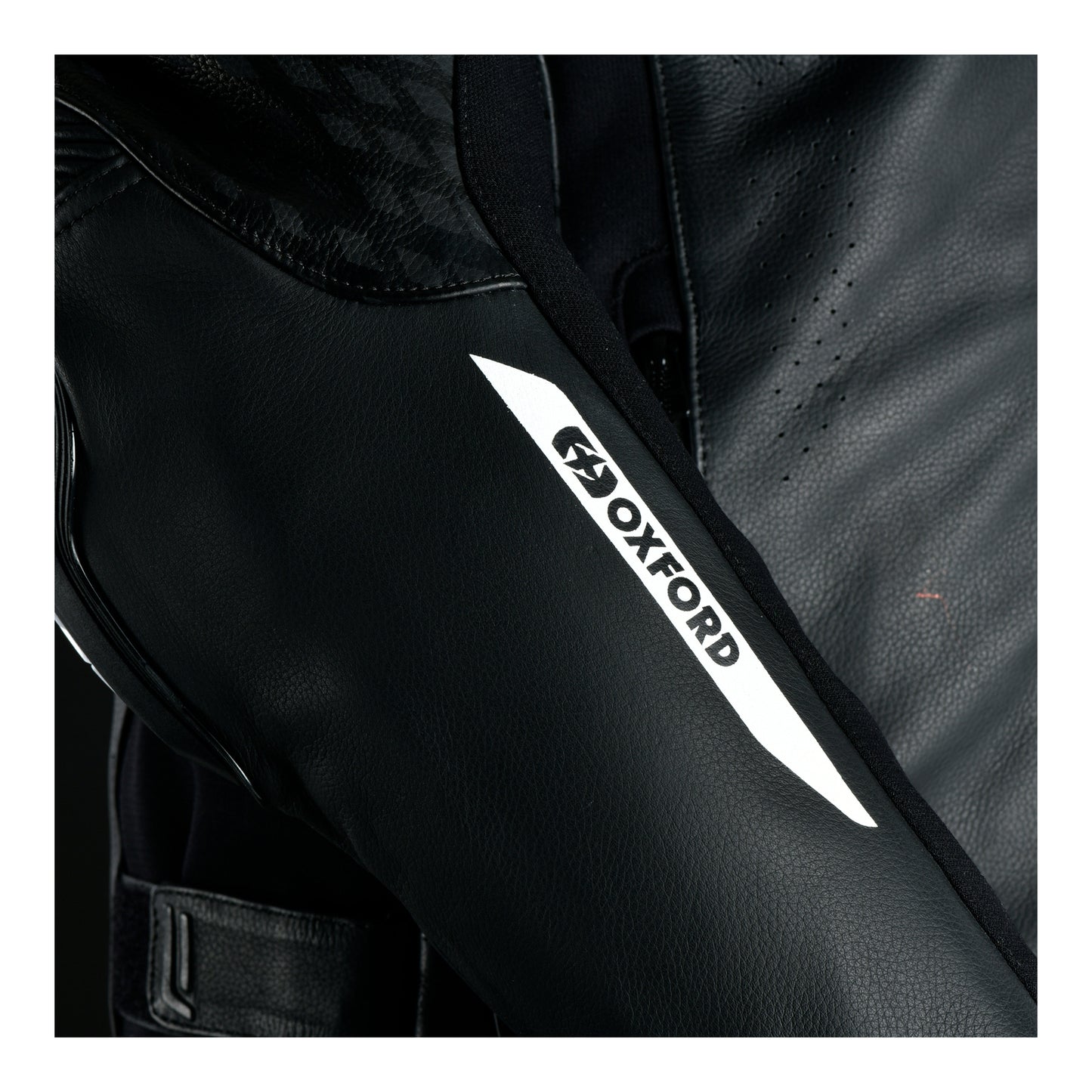 Oxford Nexus 1.0 Leather MS Jacket - Stealth Black