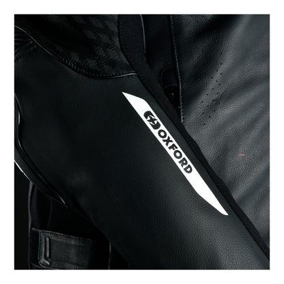 Oxford Nexus 1.0 Leather MS Jacket - Stealth Black