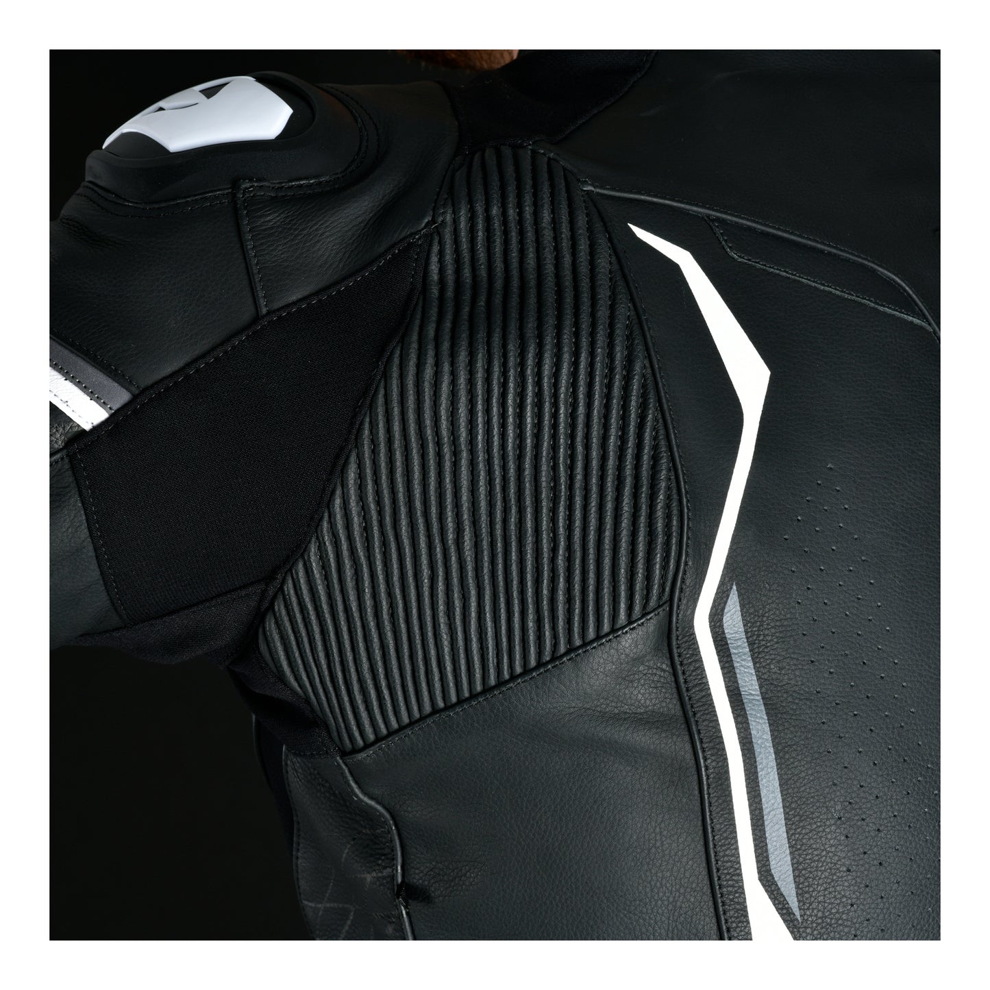 Oxford Nexus 1.0 Leather MS Jacket - Stealth Black