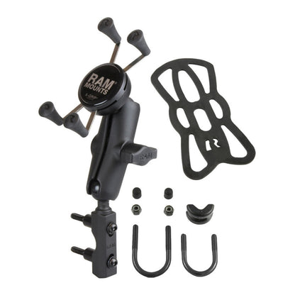 RAM X-Grip Phone Mount with Motorcycle Brake / Clutch Reservoir Base
