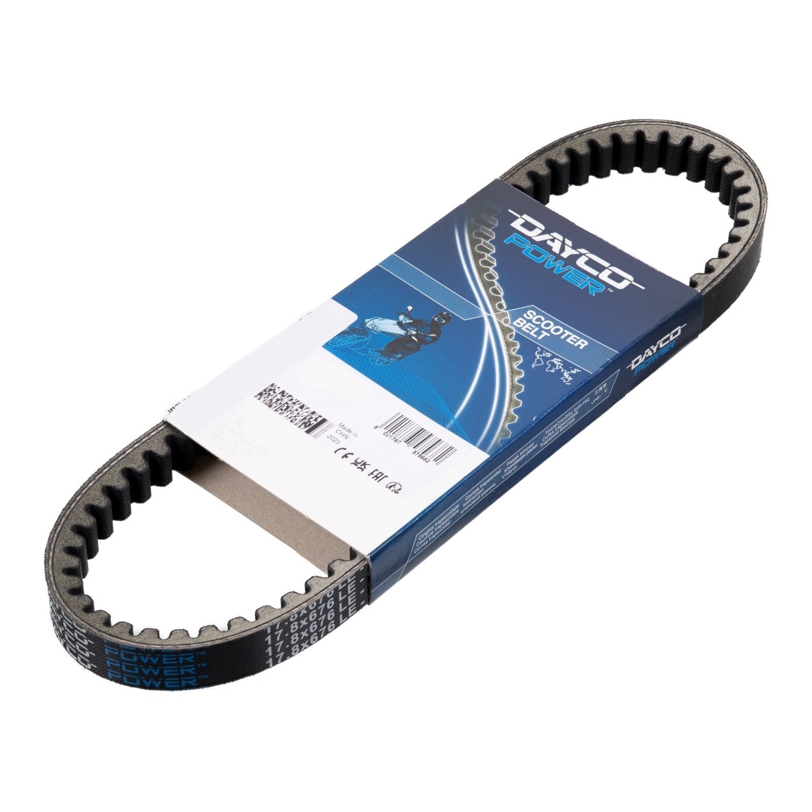 Dayco CVT Scooter Drive Belt 17.5 x 724 7168K