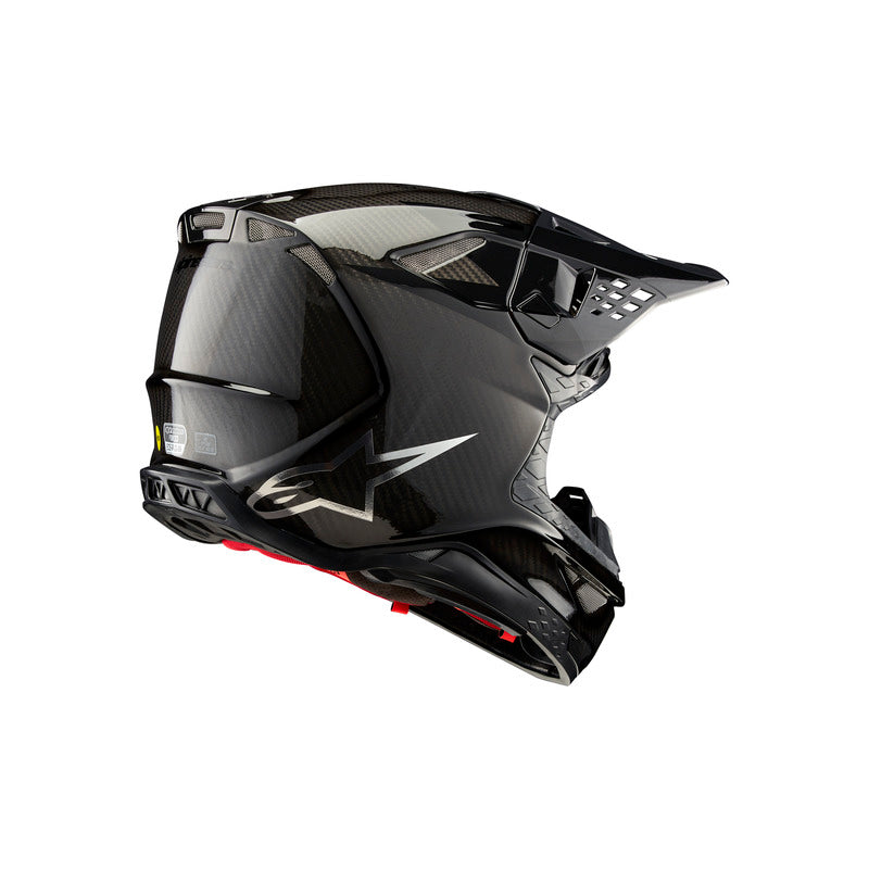 Alpinestars SUPERTECH SM10 FAME HELMET ECE 22.06 BLACK CARBON MATT AND GLOSS