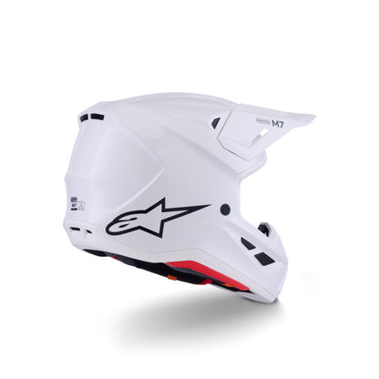 Alpinestars SM7 SOLID HELMET ECE06 WHITE GLOSSY