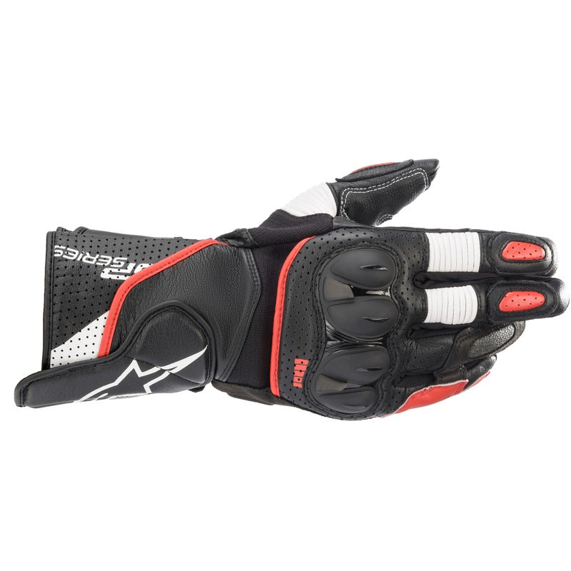 Alpinestars SP2 V3 Leather Glove Black/White/Red