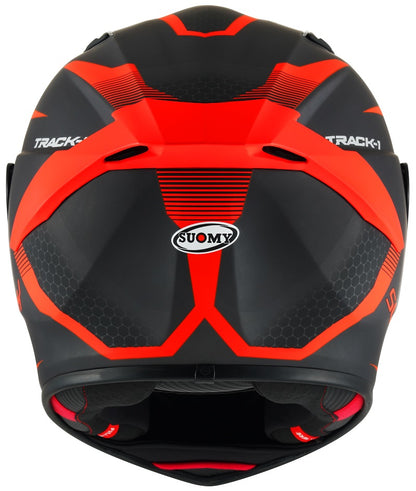 Suomy TRACK-1 E06 REACTION | MATT ANTHRACITE/RED