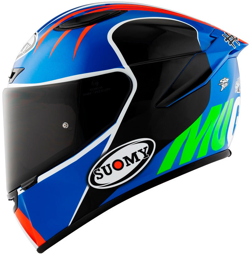 Suomy TRACK-1 E06 HELMET | PECCO MUGELLO 2022 REPLICA