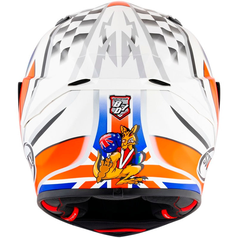 Suomy TRACK-1 E06 BAYLISS REPLICA WHITE 2002