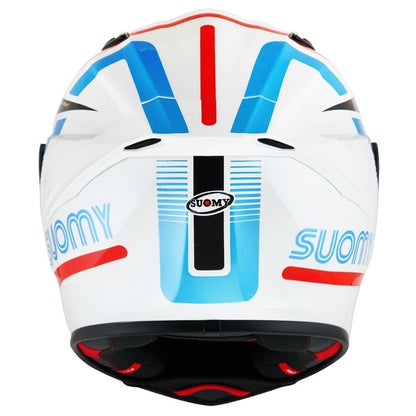 Suomy TRACK-1 E06 NINETY SEVEN WHITE/RED