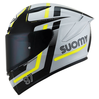 Suomy TRACK-1 E06 NINETY SEVEN Grey / Yellow