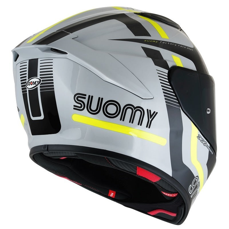 Suomy TRACK-1 E06 NINETY SEVEN Grey / Yellow