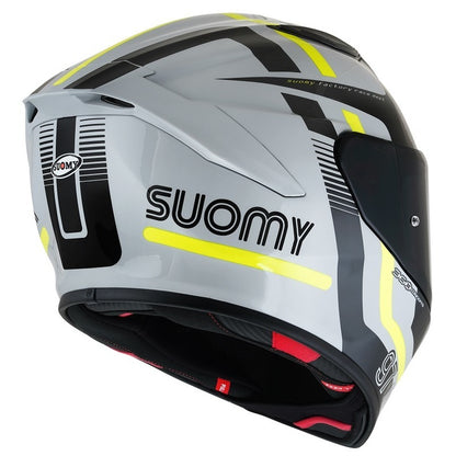 Suomy TRACK-1 E06 NINETY SEVEN Grey / Yellow
