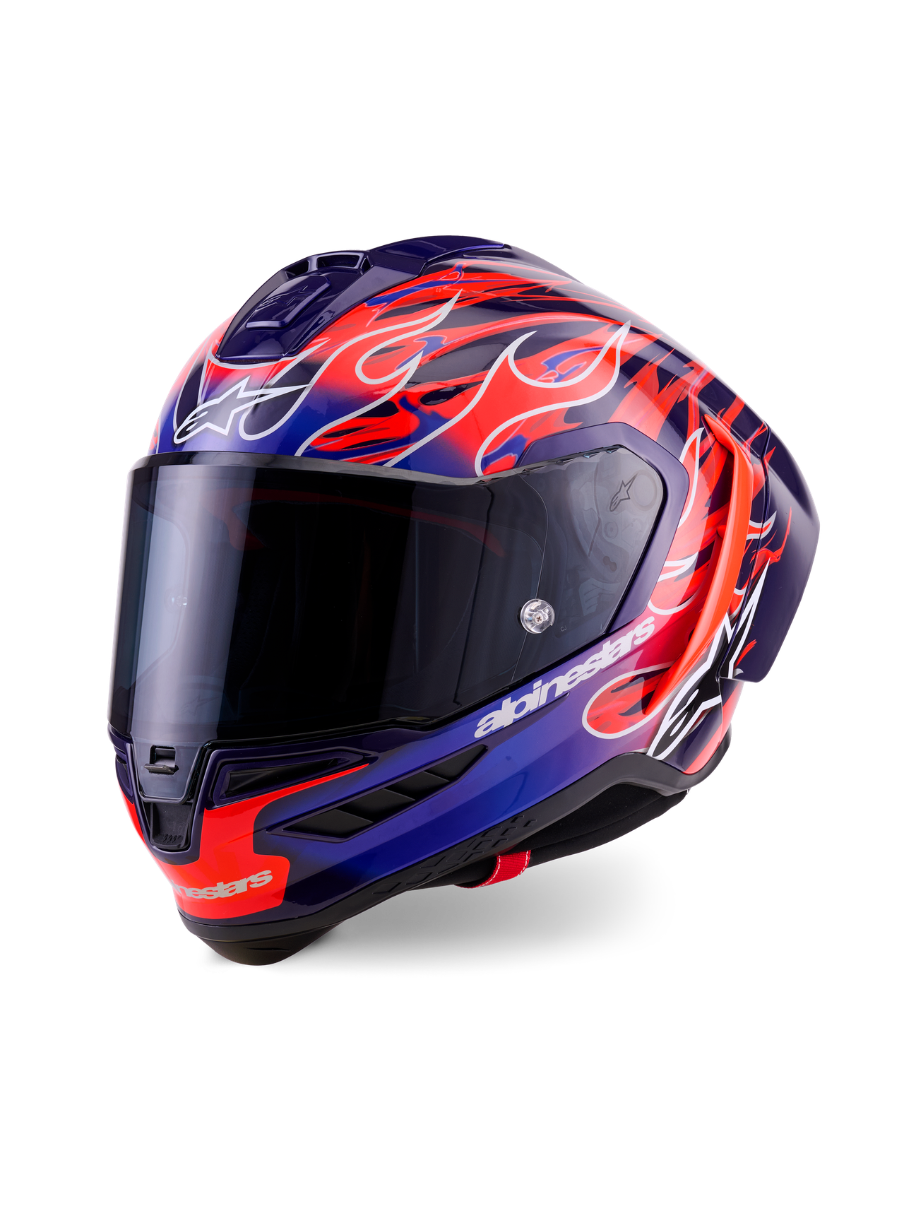 Alpinestars SR10 FLYTE HELMET ECE06/DOT/FIM | PURPLE RED GLOSSY (Jorge Martin)