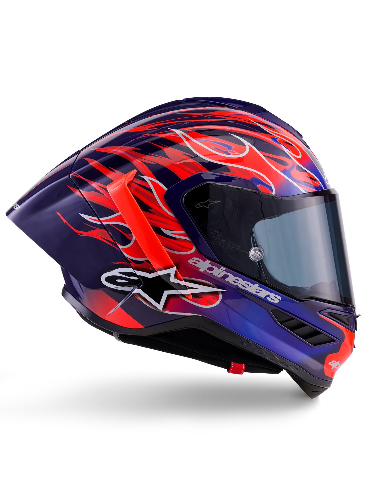 Alpinestars SR10 FLYTE HELMET ECE06/DOT/FIM | PURPLE RED GLOSSY (Jorge Martin)