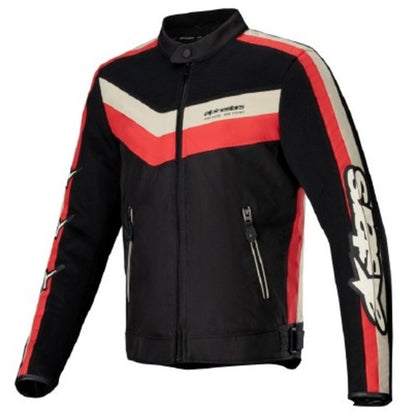 Alpinestars T DYNO AIR JACKET BLACK BRIGHT-RED ECRU