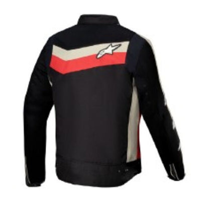 Alpinestars T DYNO AIR JACKET BLACK BRIGHT-RED ECRU