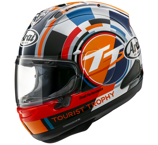 Arai RX-7V Evo 2025 LE IOM TT Full Face Helmet - Multi