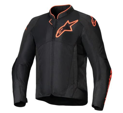 Alpinestars VIPER AIR V4 JACKET BLACK FLURO-RED