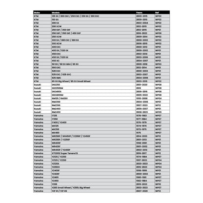 Whites Lock On Grips - Half Waffle - Red (with 6 Cams)