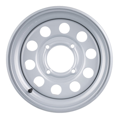 Whites ATV/UTV Steel Rim 14x8 Can-Am Rear 4/137 +32.7 - Silver