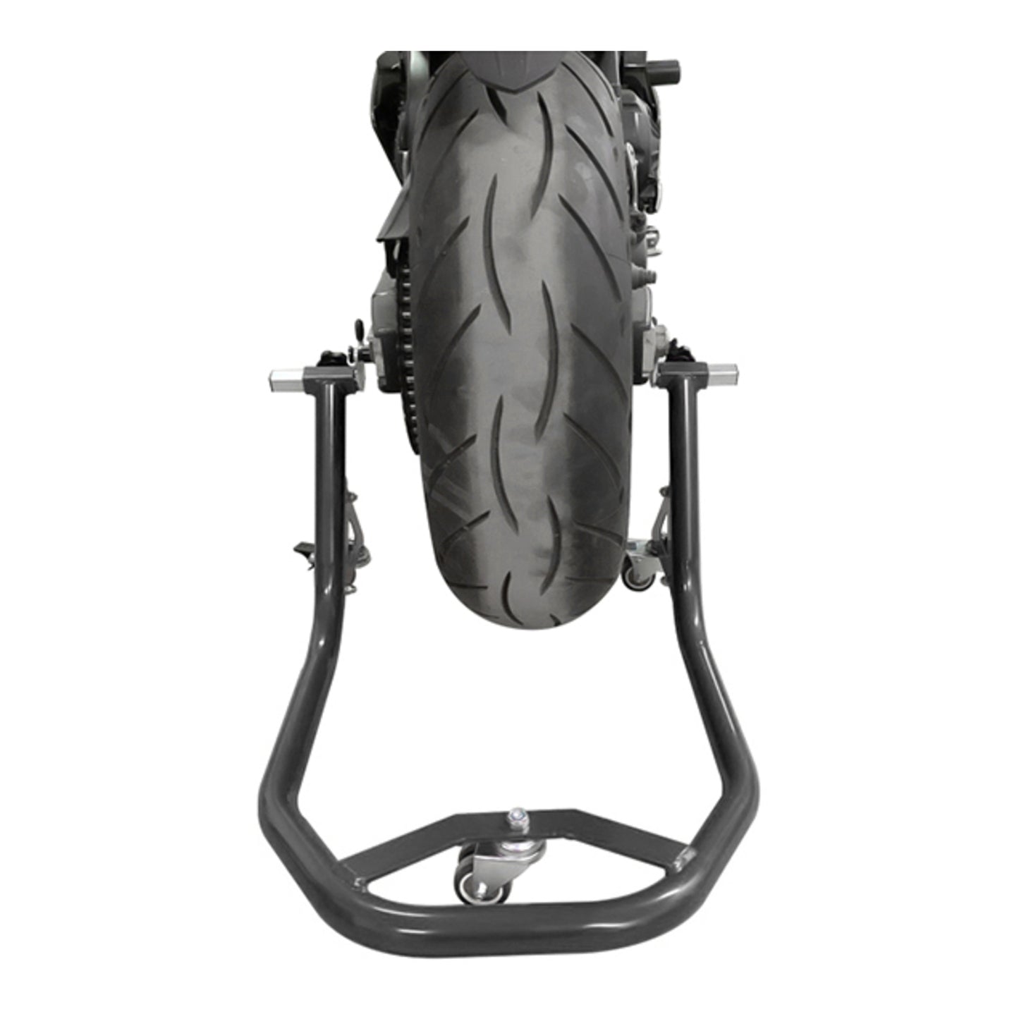 Whites Paddock Stand - Rear - Dolly Type - with V-Hooks & L-Pads