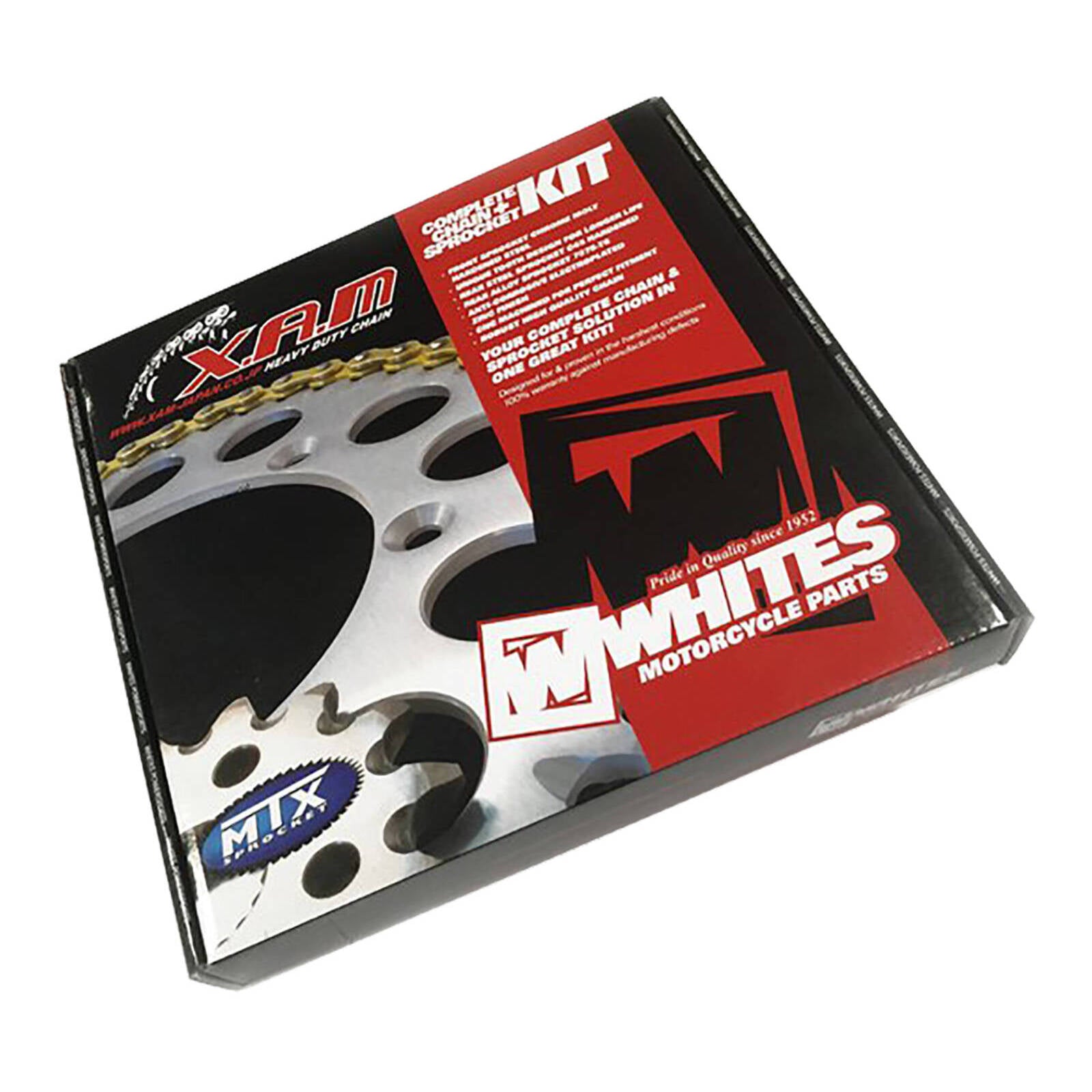 XAM Sprocket Kit Kawasaki KLX140 Big Wheel - O-Ring 13/51