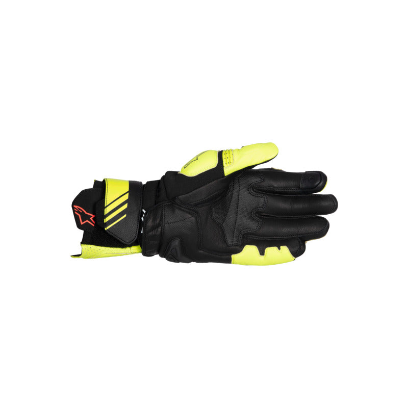 Alpinestars GP Plus R V3 Leather Gloves Fluro/Yellow/Black