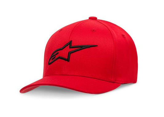 ALPINESTARS KIDS AGELESS CURVE HAT BLACK WHITE