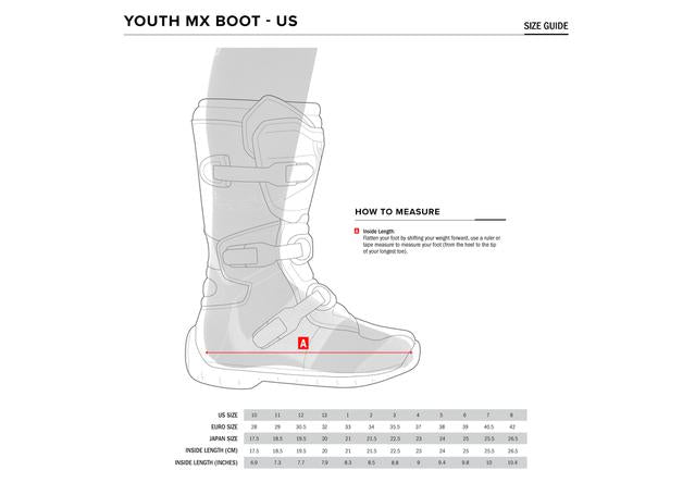 Alpinestars Tech 3S V2 Youth Black White