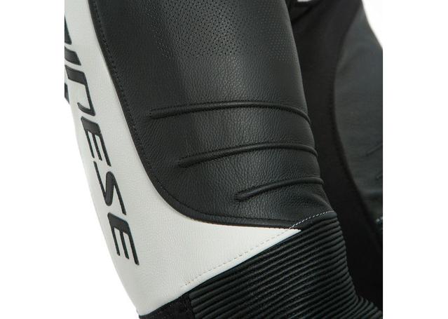 DAINESE LAGUNA SECA 5 1PC PERFORATED SUIT BLACK WHITE