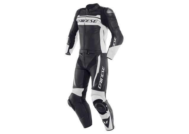 DAINESE MISTEL 2PC SUIT WHITE BLACK MATT