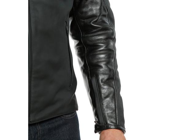 DAINESE SAINT LOUIS LEATHER JACKET BLACK