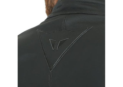 DAINESE SAINT LOUIS LEATHER JACKET BLACK