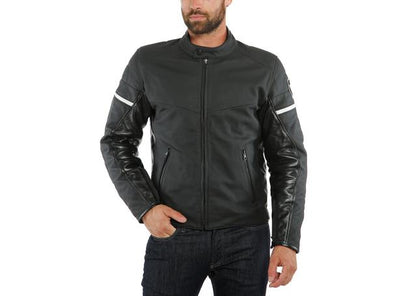 DAINESE SAINT LOUIS LEATHER JACKET BLACK