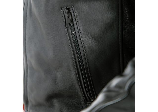 DAINESE SAINT LOUIS LEATHER JACKET BLACK