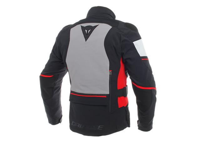 DAINESE CARVE MASTER 2 GORE-TEX JACKET BLACK GREY RED
